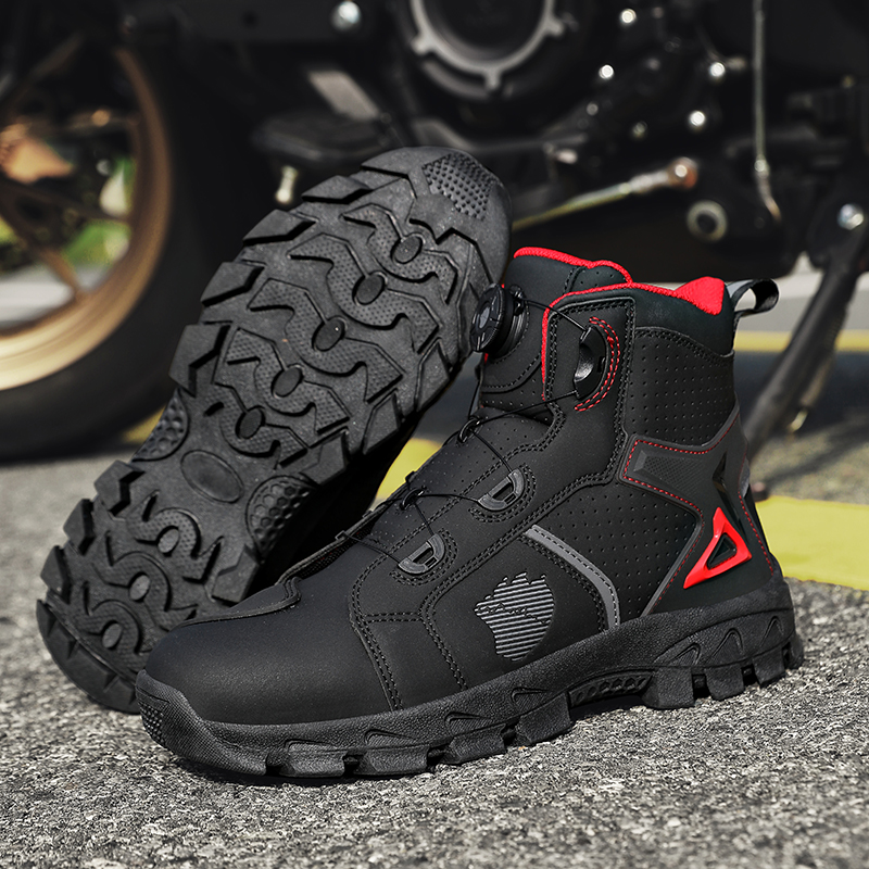 Men'S Shoes Professional - Professional Men's Motorcycle Boots Off-Road Racing