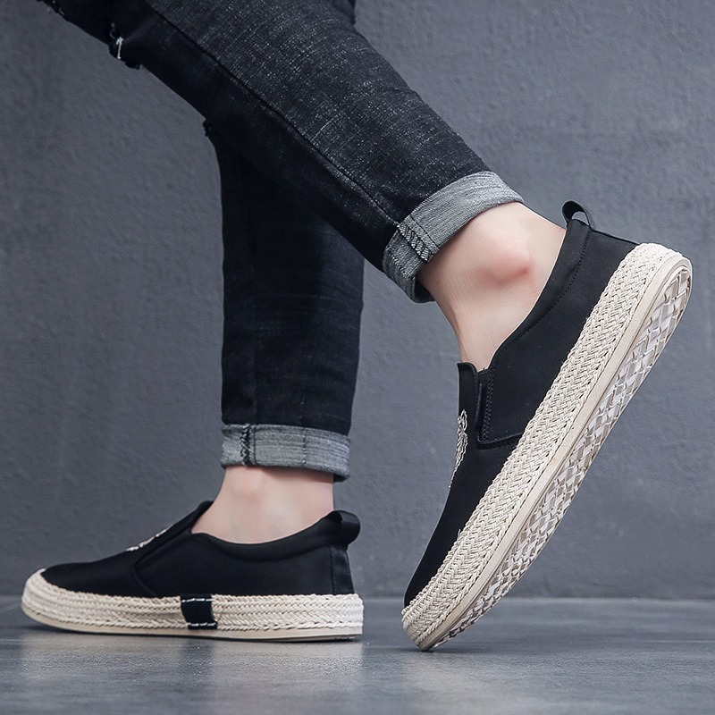 black Breathable shoes for man – Loafer Slip On Men recenzja i cena
