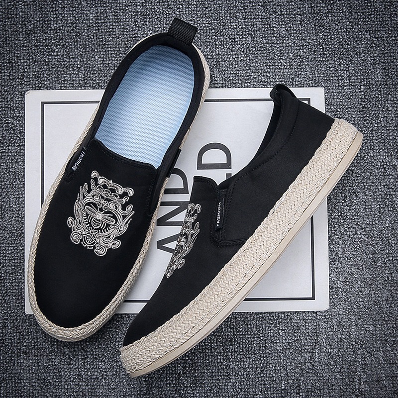 black Breathable shoes for man – Loafer Slip On Men recenzja i cena