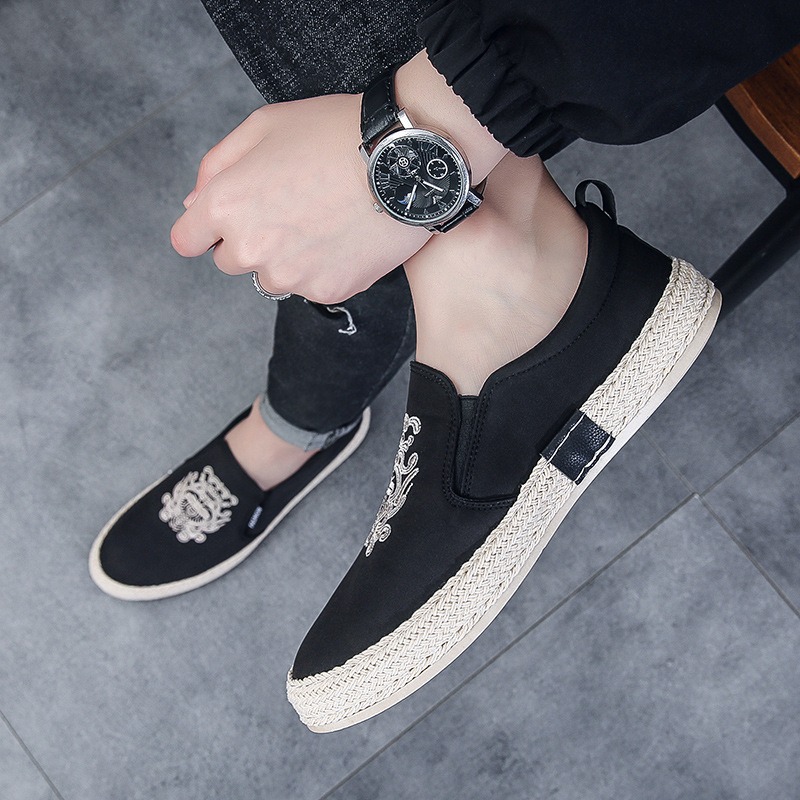 black Breathable shoes for man – Loafer Slip On Men recenzja i cena
