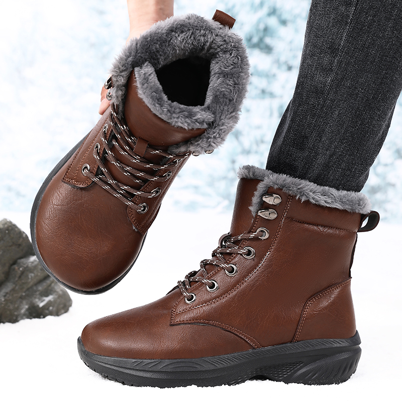 Men Winter Snow Boots for Wate – Hiking Boot Waterproof recenzja i cena