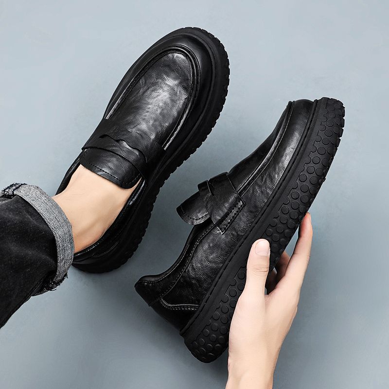 2026 New Men's Loafers Soft Le – Loafer Slip On Men recenzja i cena