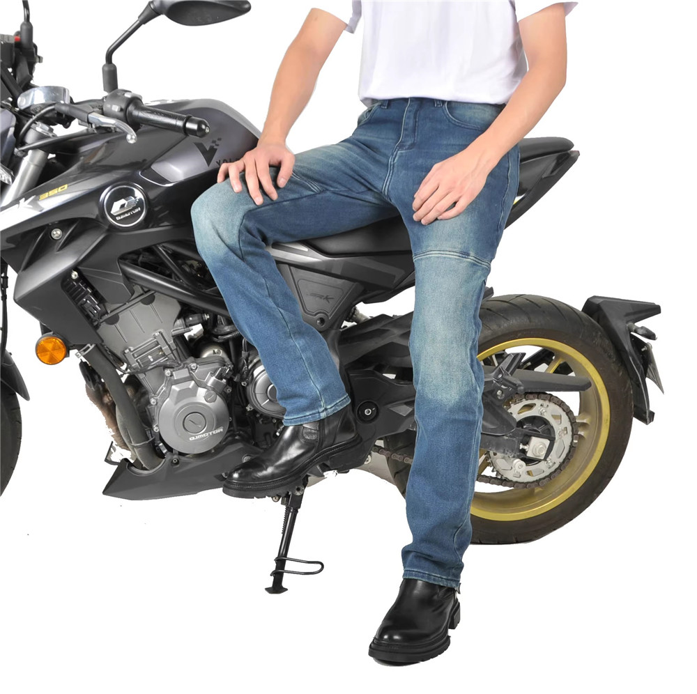 Motorcycle Riding Jeans Pants  – Men'S Shoes With Jeans recenzja i cena