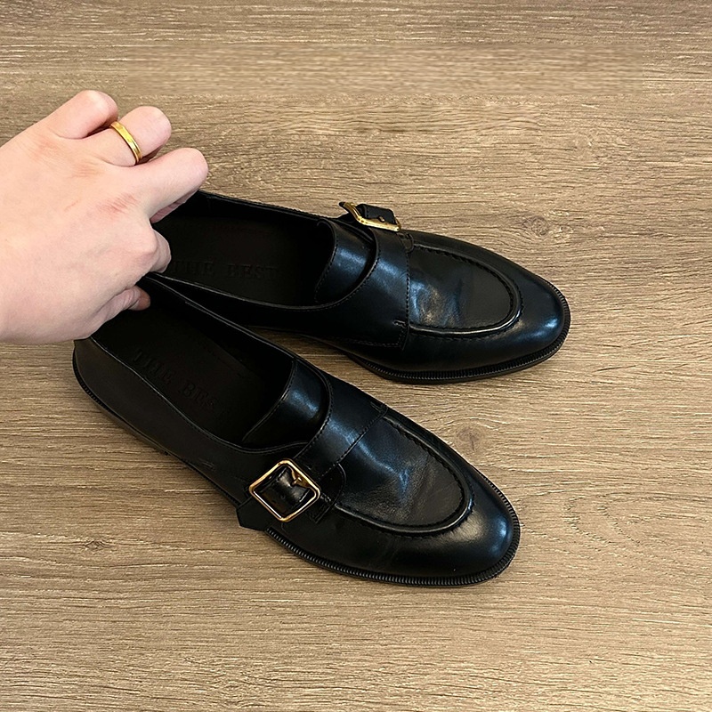 Women's Black Shoes Monk Strap – Monk Strap Shoe recenzja i cena