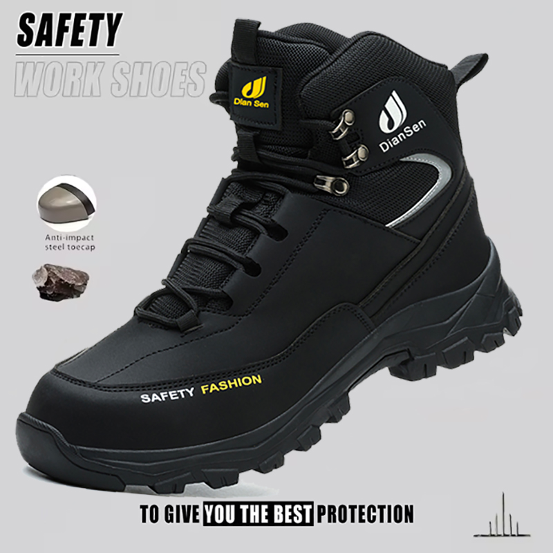 Mens Work Shoes Steel Toe Boot – Hiking Boot Waterproof recenzja i cena
