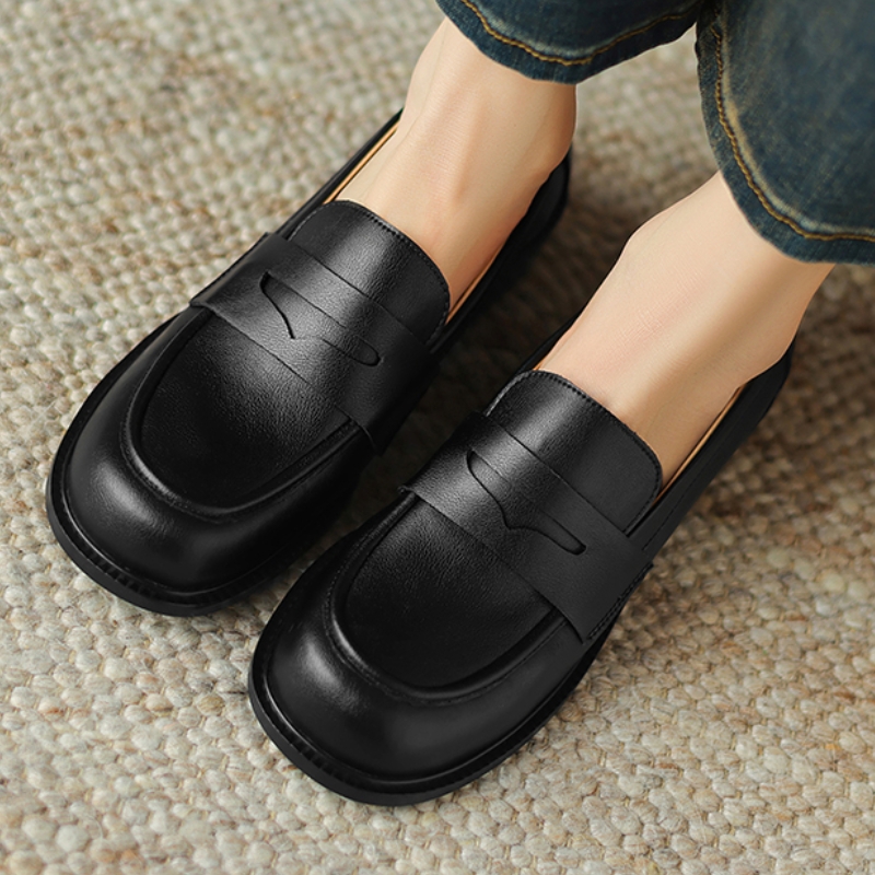 Spring Oxford Shoes For Women  – Loafer Slip On Men recenzja i cena