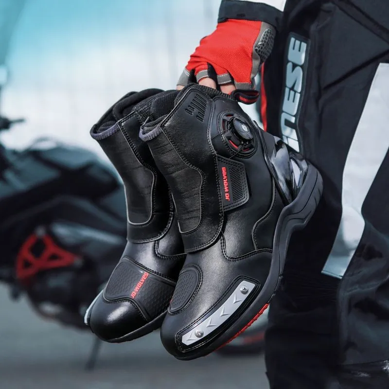 Men Motorcycle Boots Shoes Mic – Men'S Shoes Professional recenzja i cena