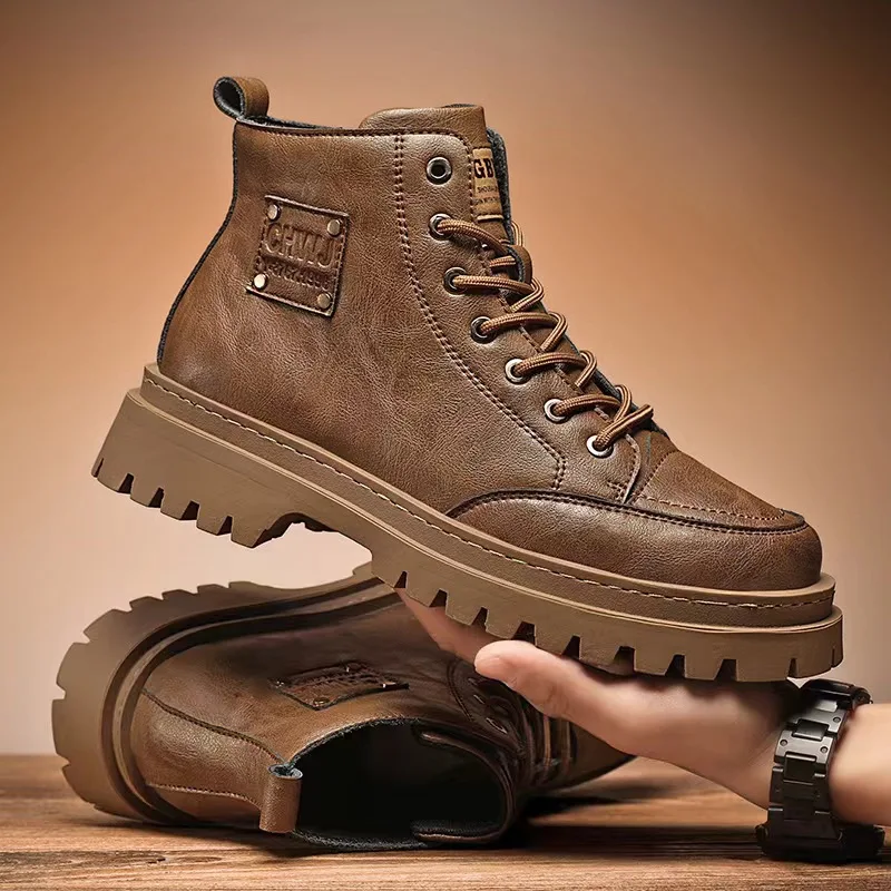 High Quality Men's Boots Platf – Hiking Boot Waterproof recenzja i cena