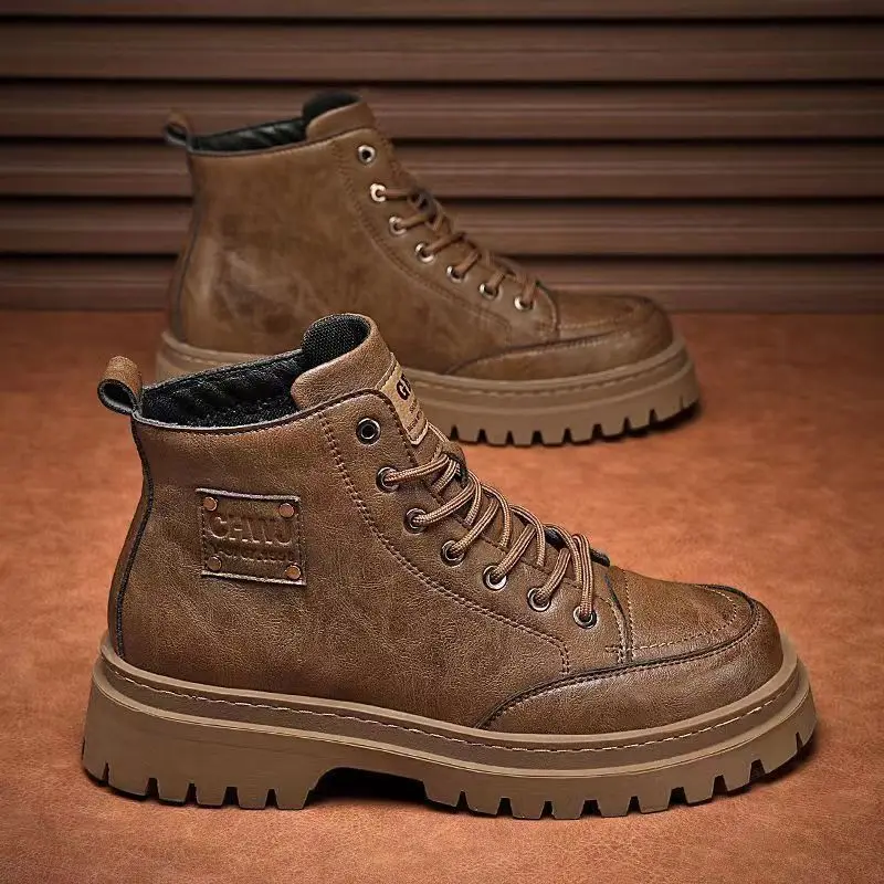 High Quality Men's Boots Platf – Hiking Boot Waterproof recenzja i cena