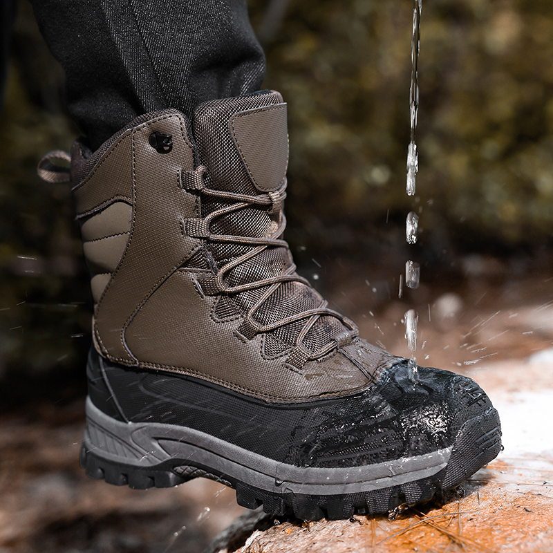 Winter Plush Warm Men Snow Boo – Hiking Boot Waterproof recenzja i cena