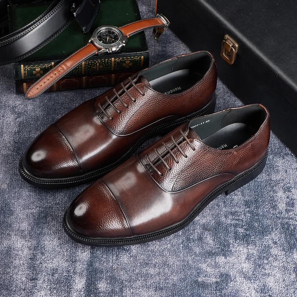 2025 Men's Italian Style Handm – Monk Strap Shoe recenzja i cena