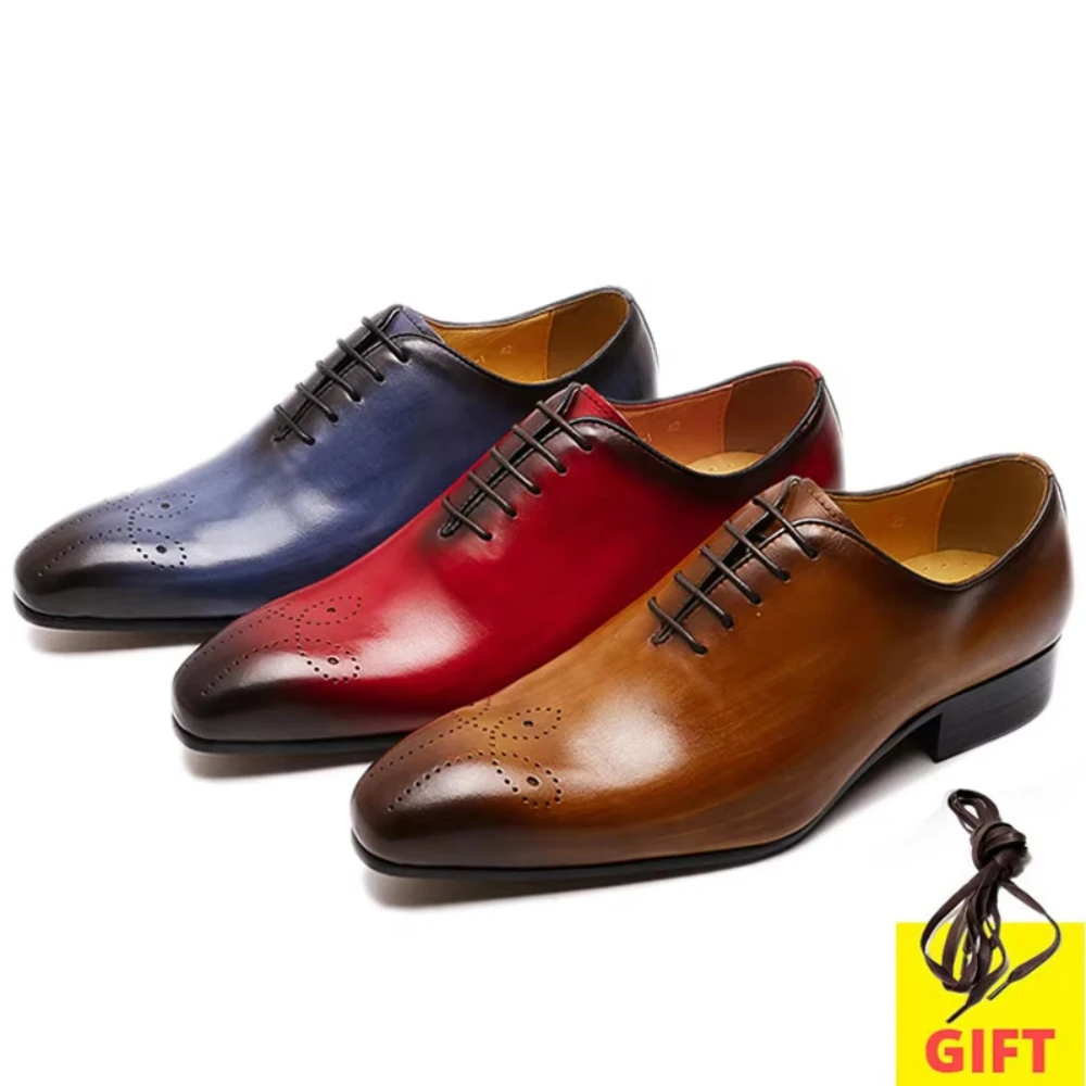 Mens Oxford Genuine Leather Sh – Monk Strap Shoe recenzja i cena