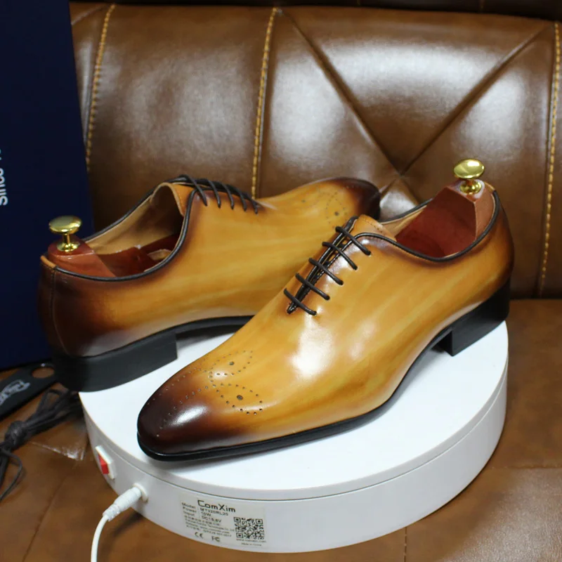 Mens Oxford Genuine Leather Sh – Monk Strap Shoe recenzja i cena