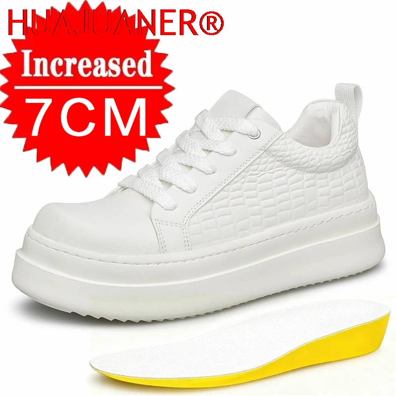 Men's Leather Elevator Shoes 7 – Men'S Shoes Height Increase recenzja i cena