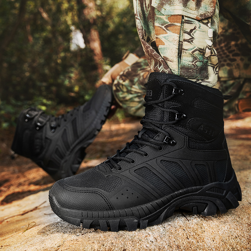 Men Tactical Boots Lace Up Des – Hiking Boot Waterproof recenzja i cena