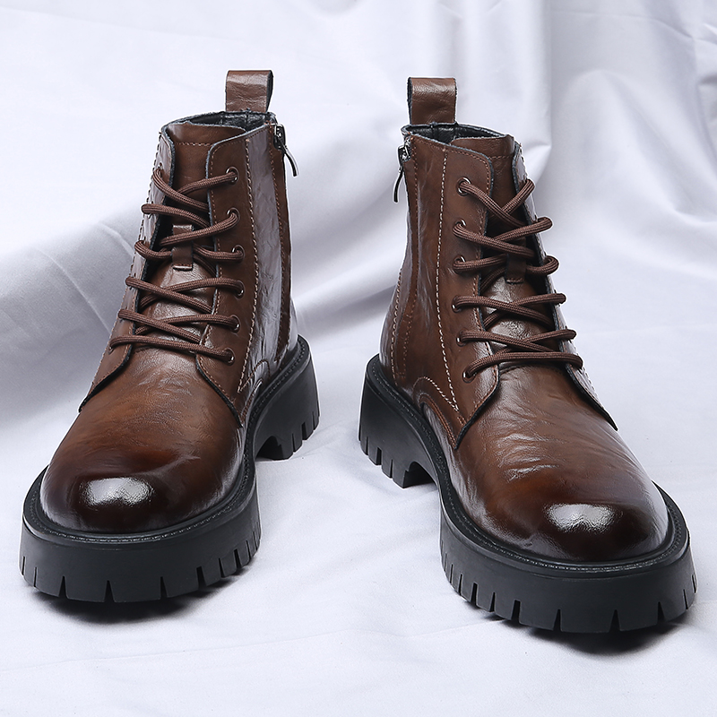 Men Side Zipper High Top Boots – Men'S Shoes Timberland recenzja i cena