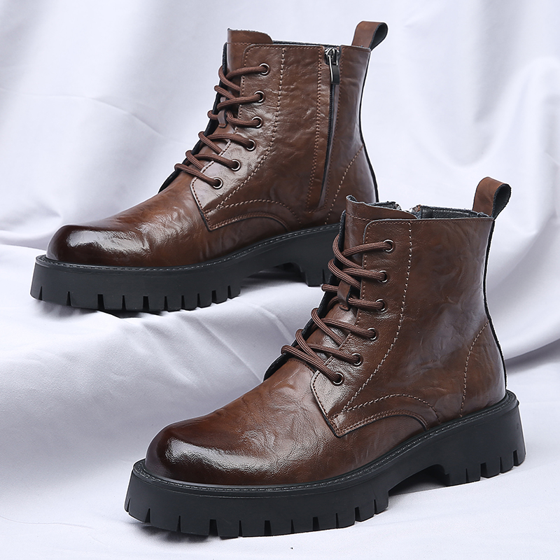 Men Side Zipper High Top Boots – Men'S Shoes Timberland recenzja i cena