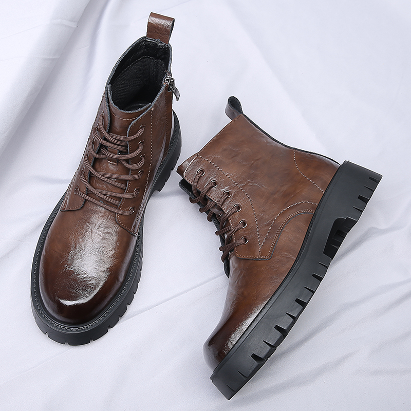 Men Side Zipper High Top Boots – Men'S Shoes Timberland recenzja i cena