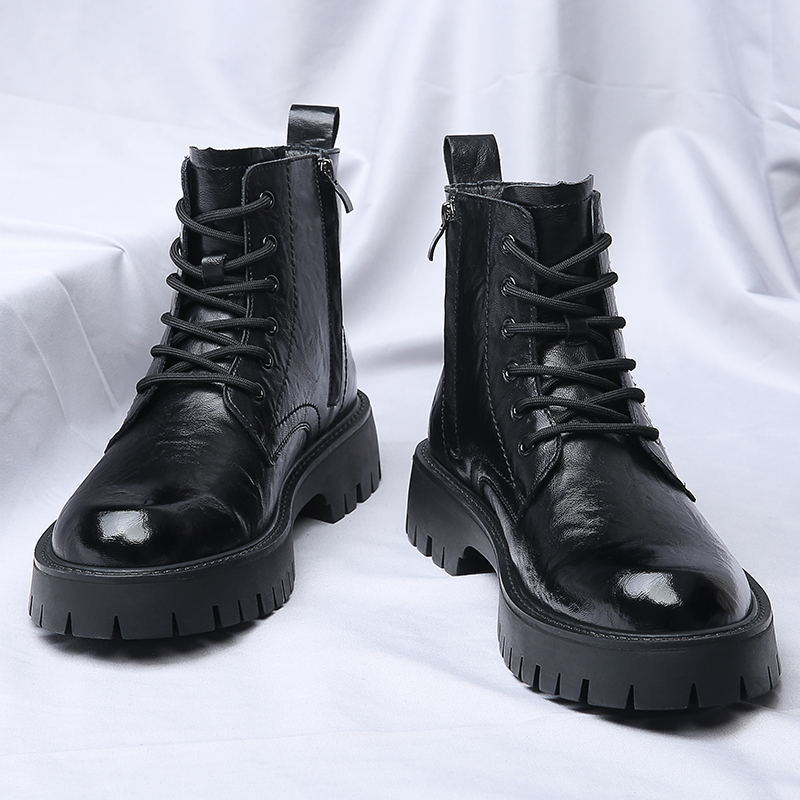 Men Side Zipper High Top Boots – Men'S Shoes Timberland recenzja i cena