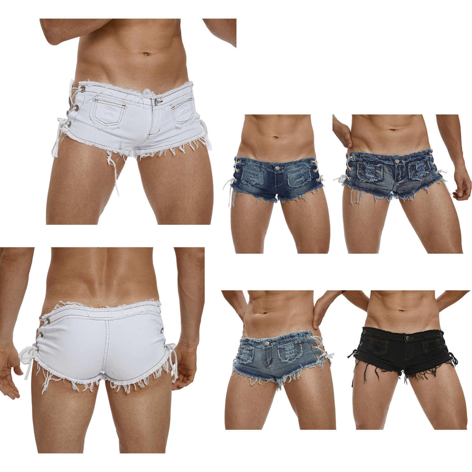 Mens Low Rise Extra Short Hot  – Men'S Shoes With Jeans recenzja i cena