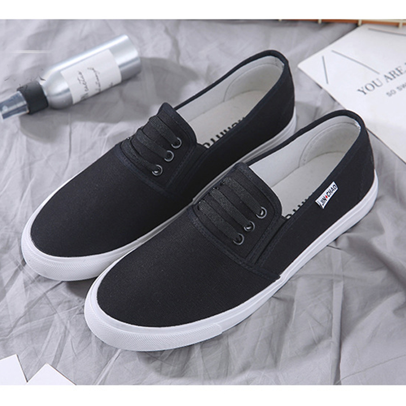 Soft Breathable Mens Cloth Sho – Loafer Slip On Men recenzja i cena