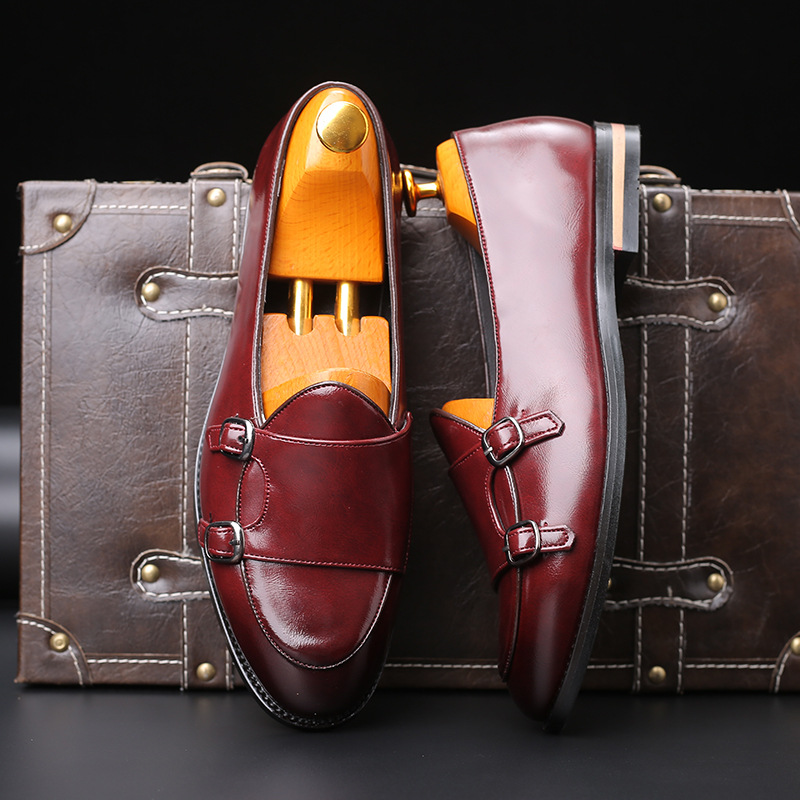 Fashion Men Loafer New Handmad – Monk Strap Shoe recenzja i cena