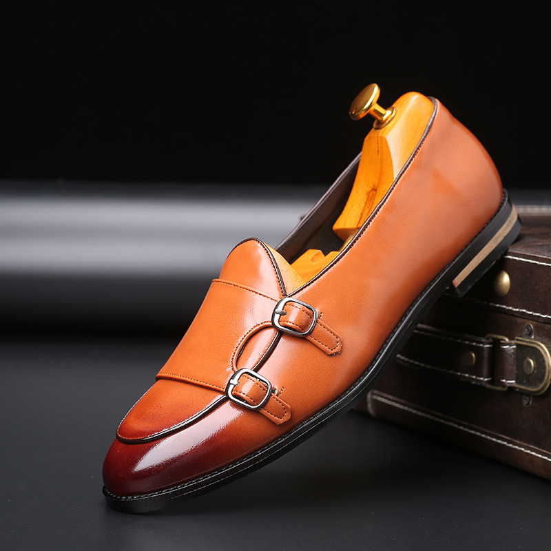 Fashion Men Loafer New Handmad – Monk Strap Shoe recenzja i cena