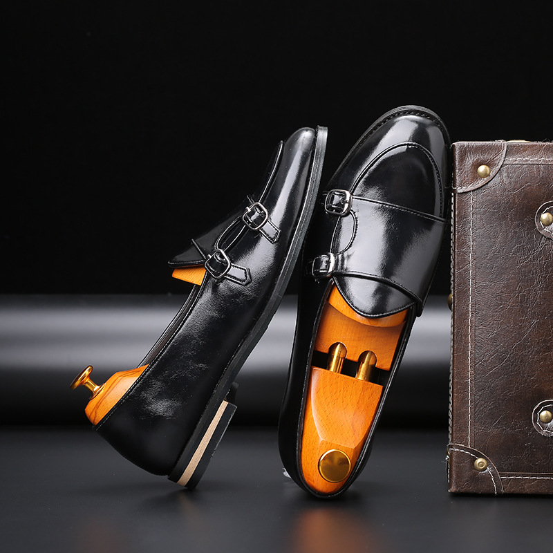 Fashion Men Loafer New Handmad – Monk Strap Shoe recenzja i cena