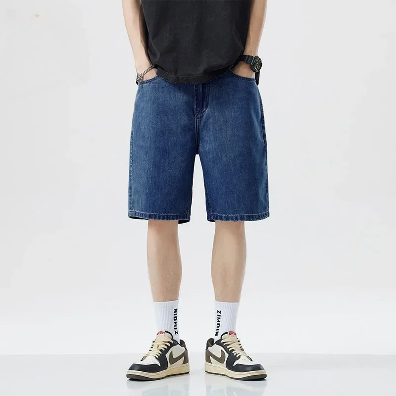 New Summer Shorts Jeans Men De – Men'S Shoes With Jeans recenzja i cena