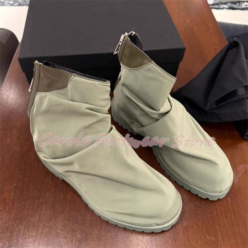 Pleated Nylon Cloth High Top M – Men'S Shoes Height Increase recenzja i cena