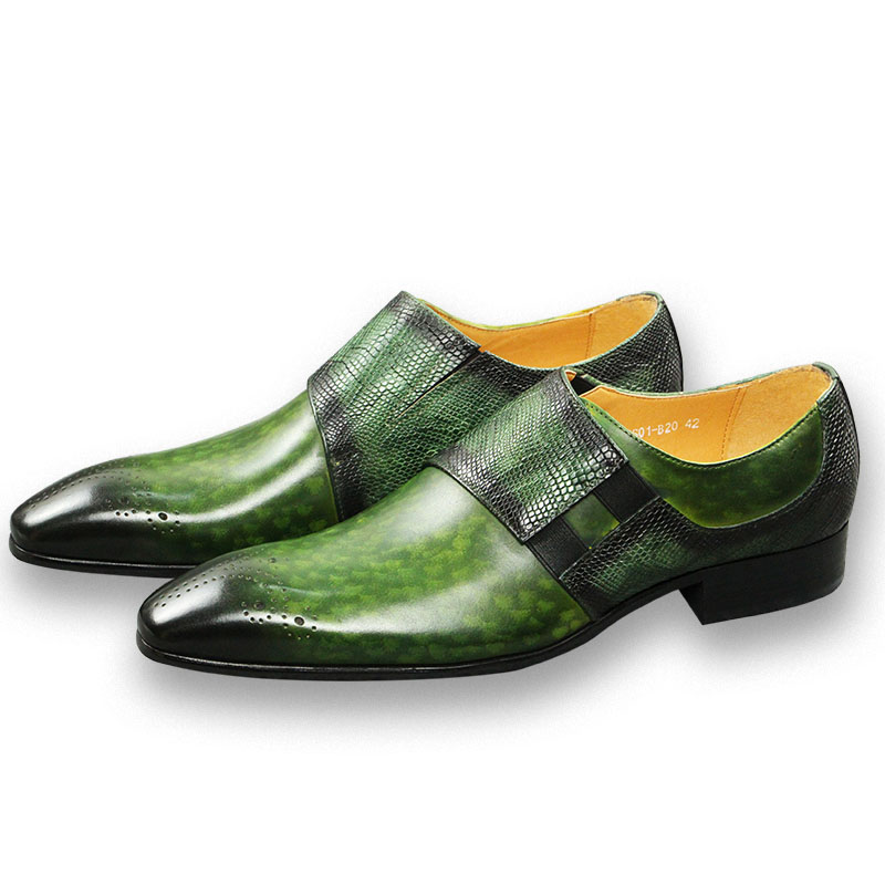 Fashion Loafers Men Shoe Class – Monk Strap Shoe recenzja i cena