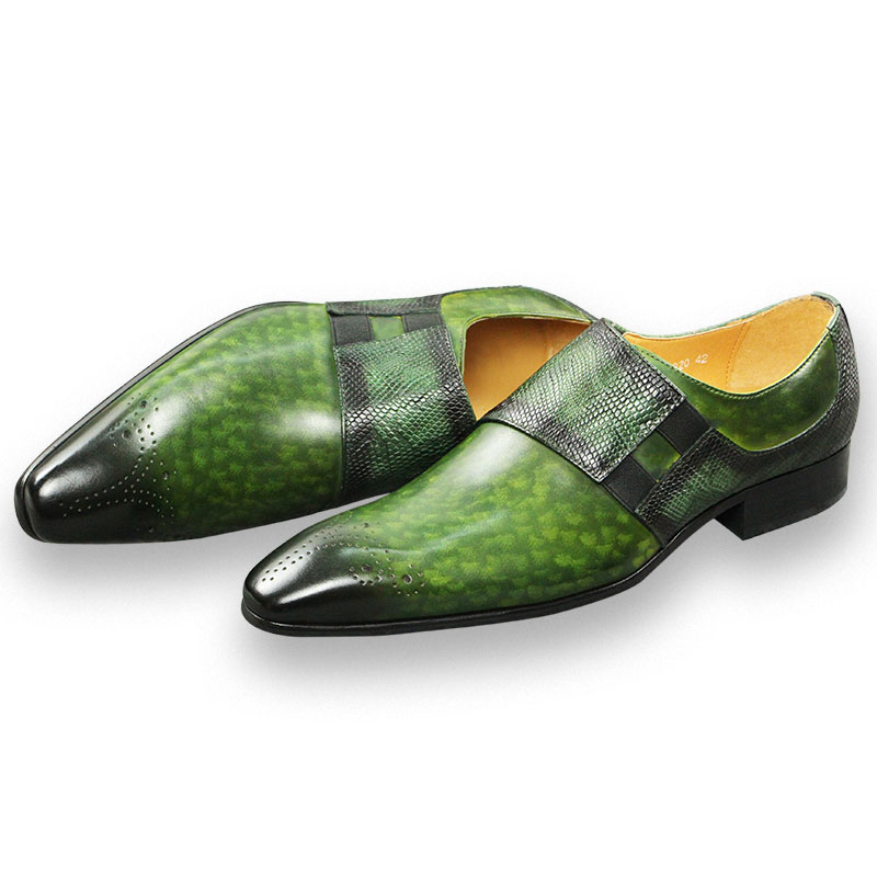 Fashion Loafers Men Shoe Class – Monk Strap Shoe recenzja i cena