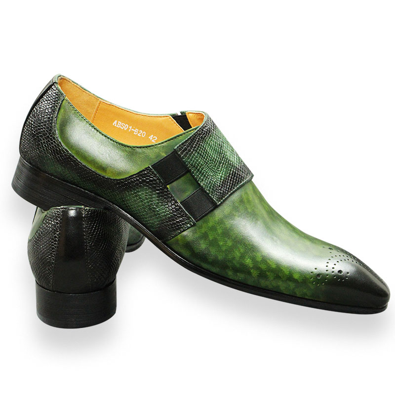 Fashion Loafers Men Shoe Class – Monk Strap Shoe recenzja i cena