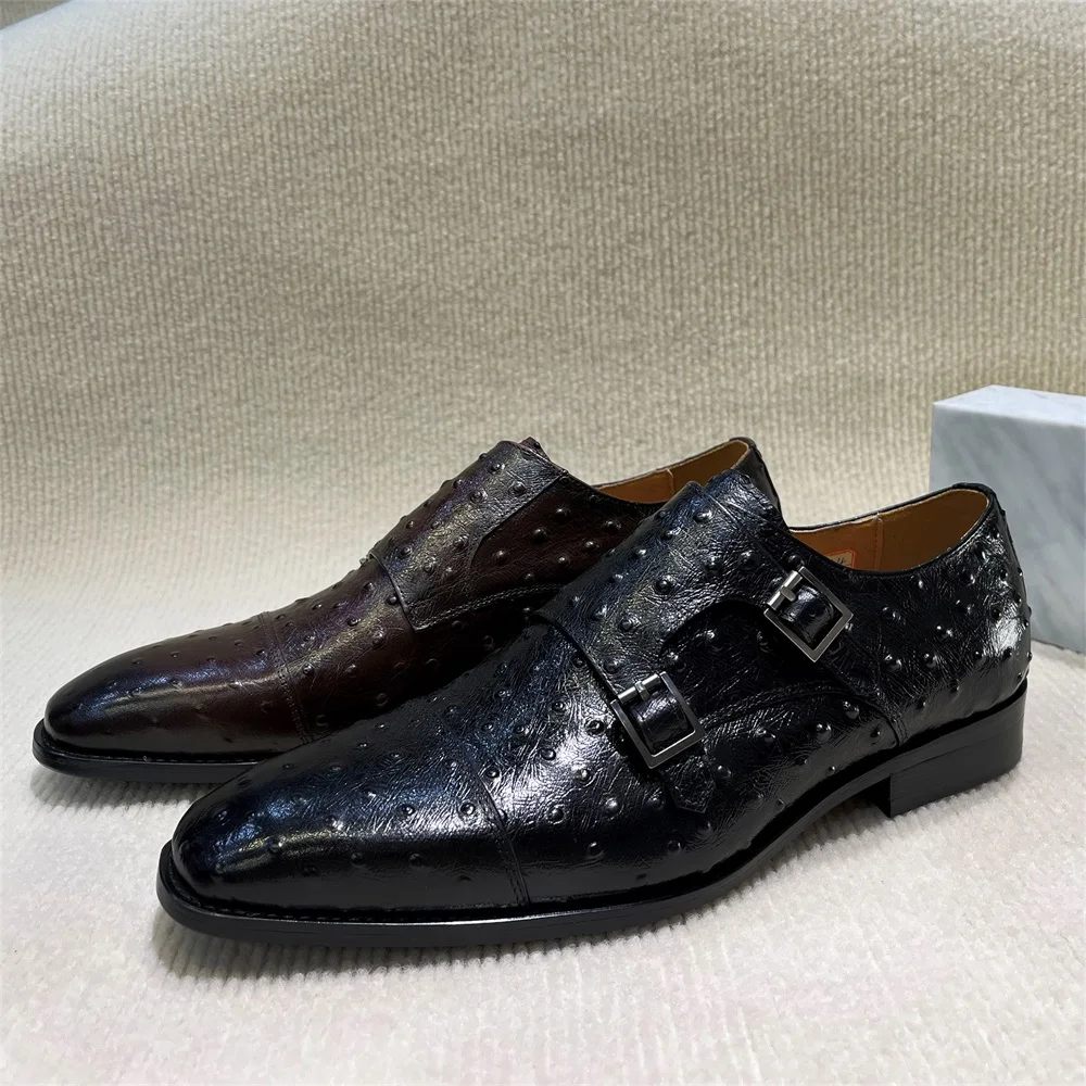 Men's Pointed Python Pattern G – Monk Strap Shoe recenzja i cena