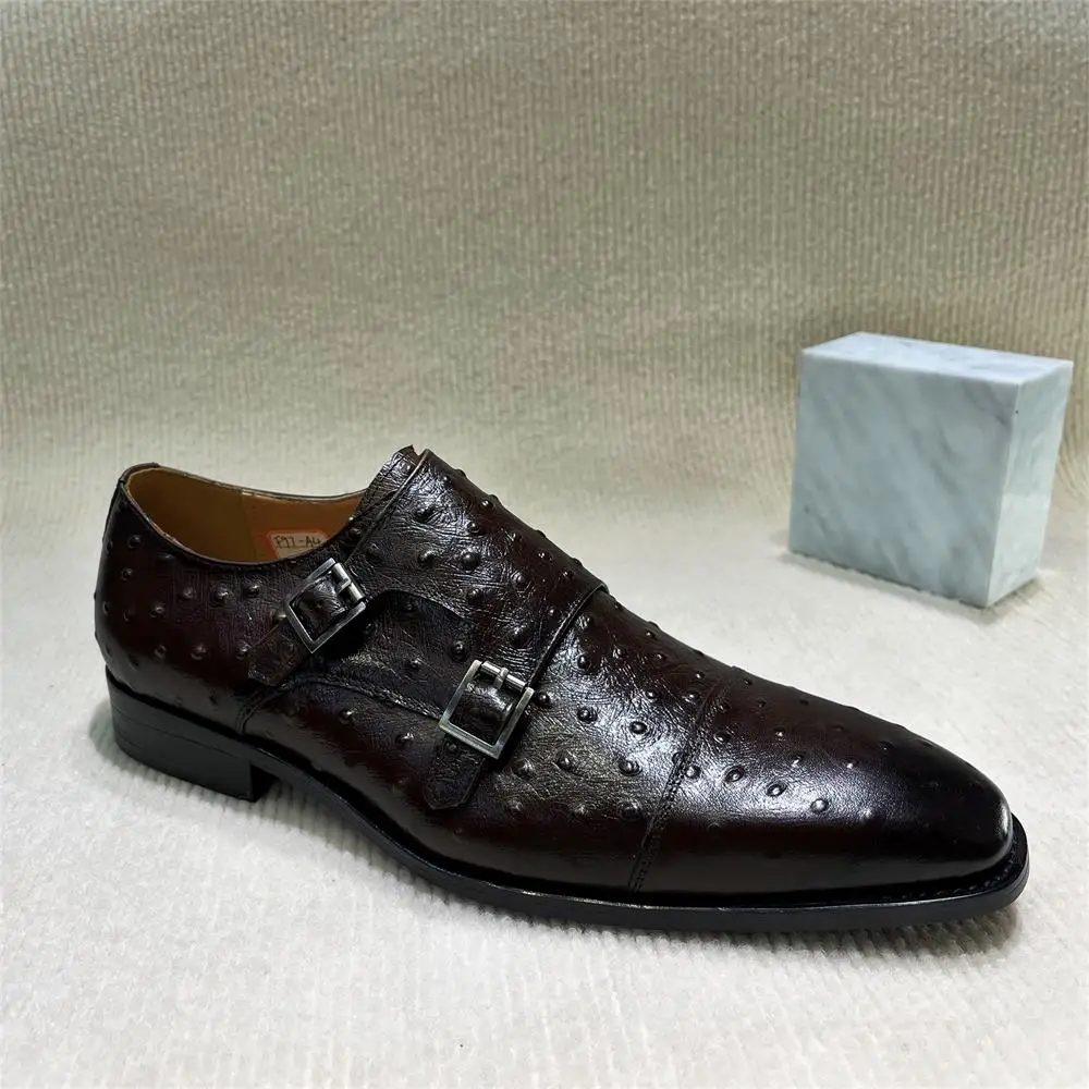 Men's Pointed Python Pattern G – Monk Strap Shoe recenzja i cena