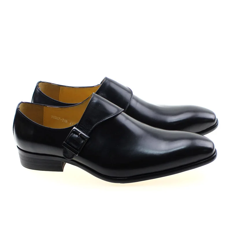 Men's Genuine Leather Monk Str – Monk Strap Shoe recenzja i cena