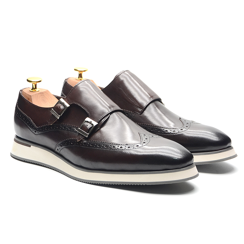 European Luxury Mens Sneakers  – Monk Strap Shoe recenzja i cena