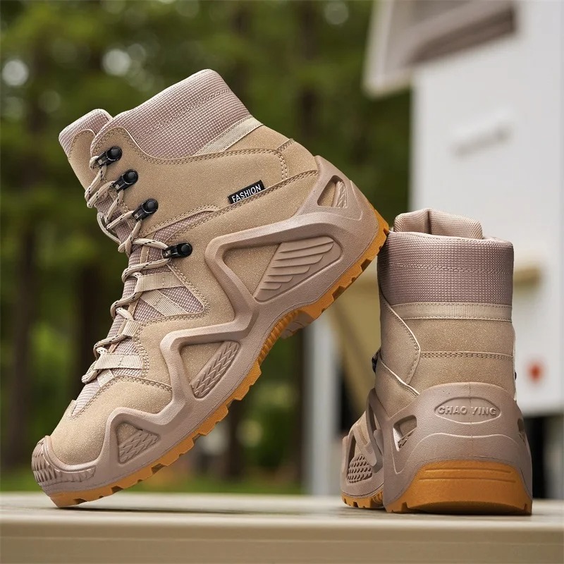 Men Tactical Boots Lace Up Bra – Hiking Boot Waterproof recenzja i cena