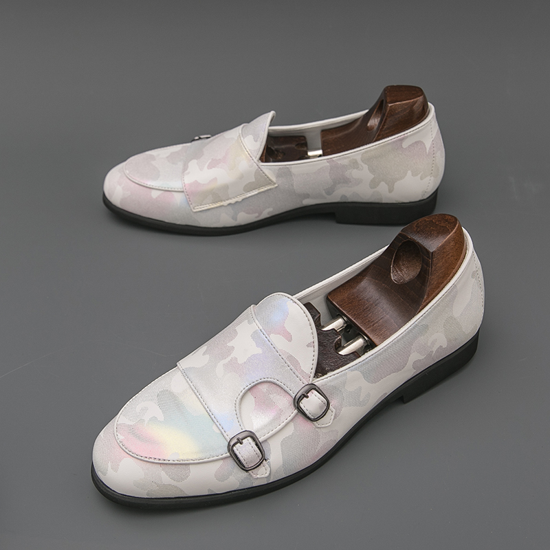 Breathable Mens Loafers Colorf – Monk Strap Shoe recenzja i cena