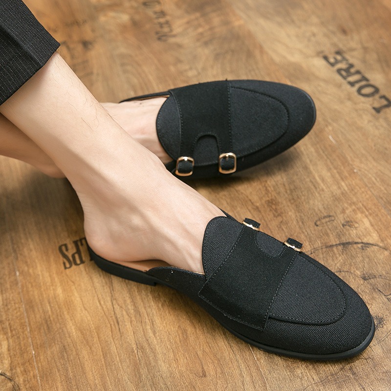 canvas mules half shoes for ma – Monk Strap Shoe recenzja i cena