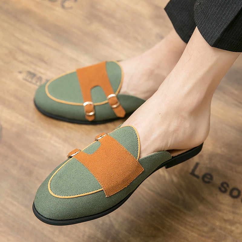 canvas mules half shoes for ma – Monk Strap Shoe recenzja i cena