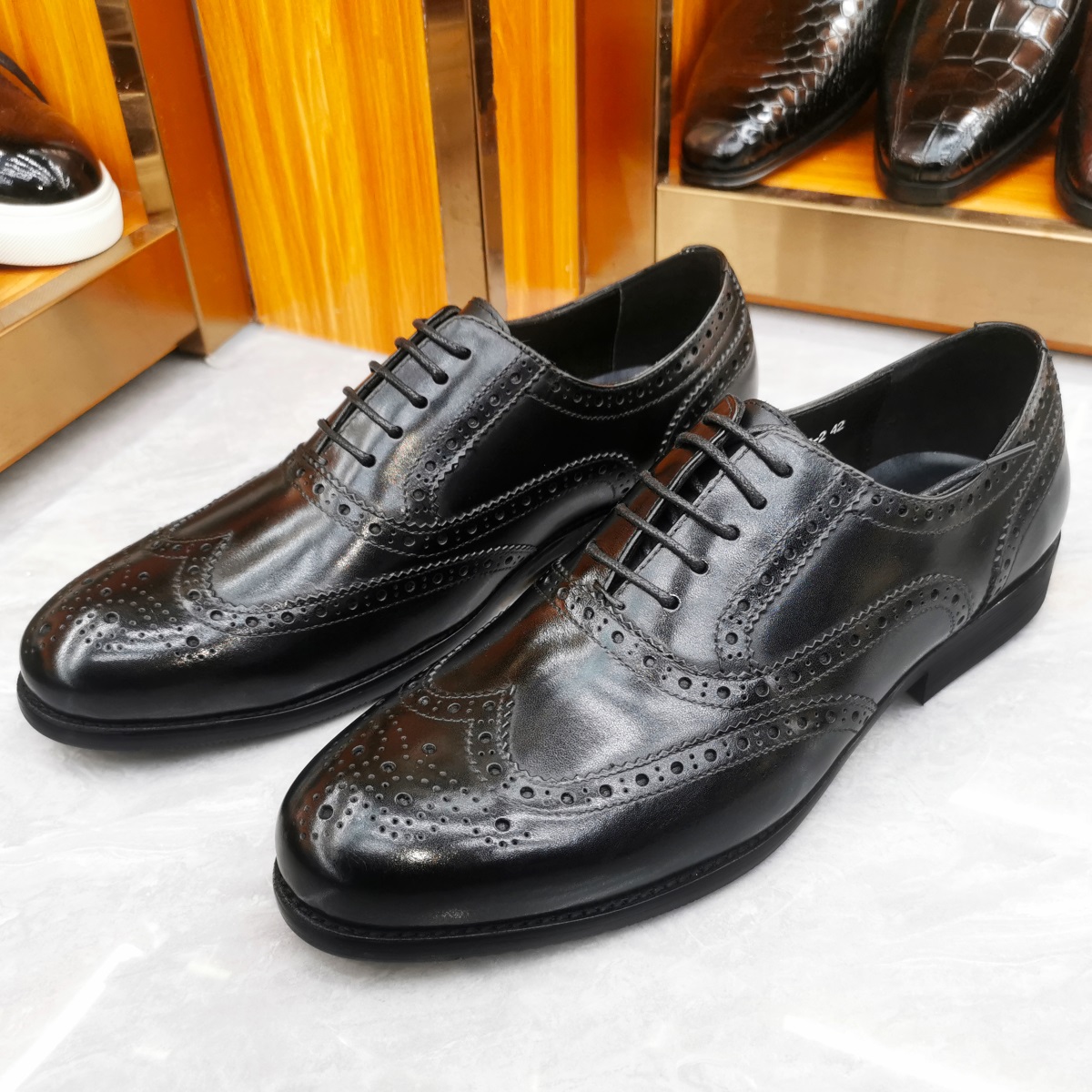 Luxury Men's Dress Shoes Genui – Monk Strap Shoe recenzja i cena
