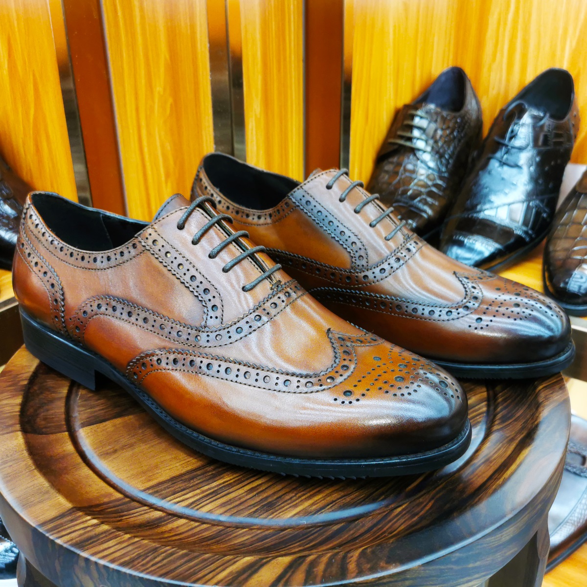 Luxury Men's Dress Shoes Genui – Monk Strap Shoe recenzja i cena