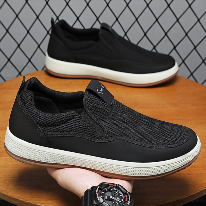Men's Canvas Shoes Breathable  – Loafer Slip On Men recenzja i cena