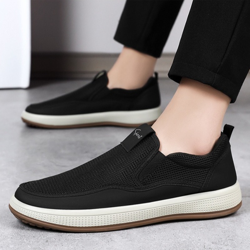 Men's Canvas Shoes Breathable  – Loafer Slip On Men recenzja i cena
