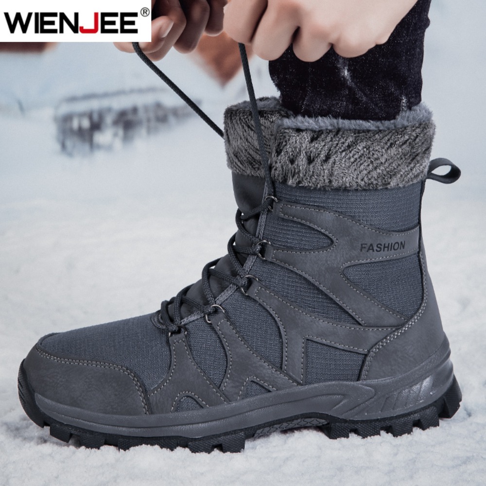 Brand Men's Winter Shoes Water – Hiking Boot Waterproof recenzja i cena
