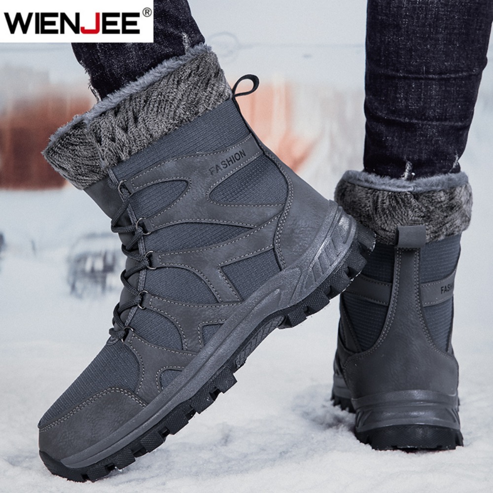 Brand Men's Winter Shoes Water – Hiking Boot Waterproof recenzja i cena