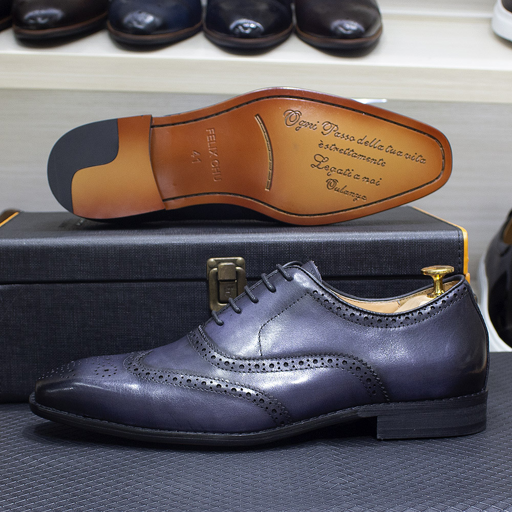 Size 7-12 Handmade Men's Wingt – Monk Strap Shoe recenzja i cena